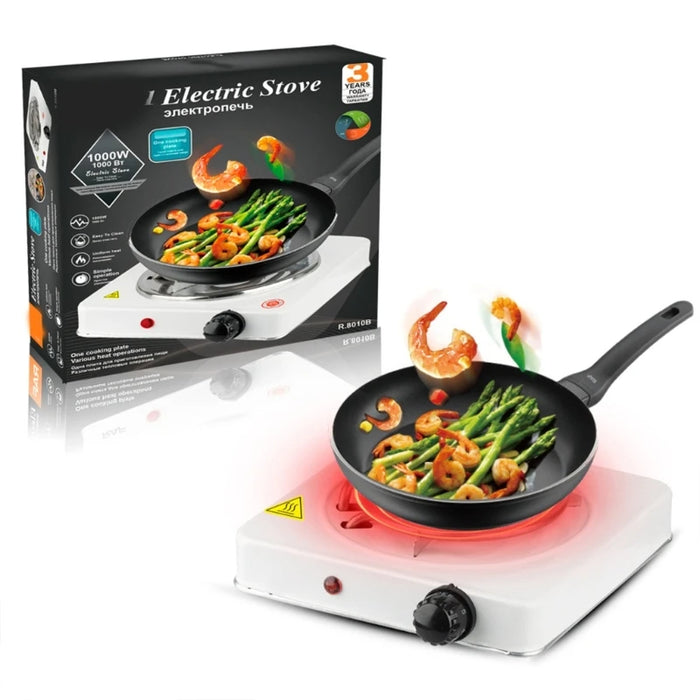 On-the-Go Cooking: Portable Electric Hot Plate for Culinary Freedom —  Relaible Shop
